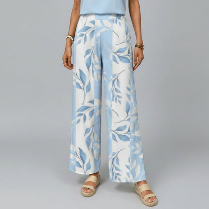 Chic 2 Piece Outfit with Flowy Pants