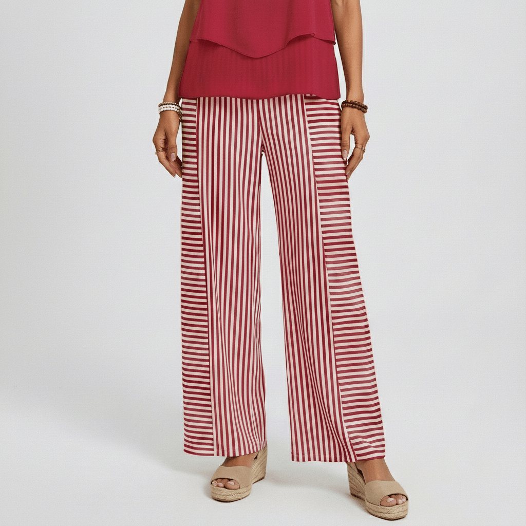Chic 2 Piece Outfit with Flowy Pants