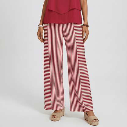 Chic 2 Piece Outfit with Flowy Pants