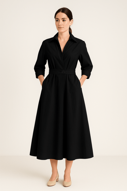 Women's Cotton Shirt Dress