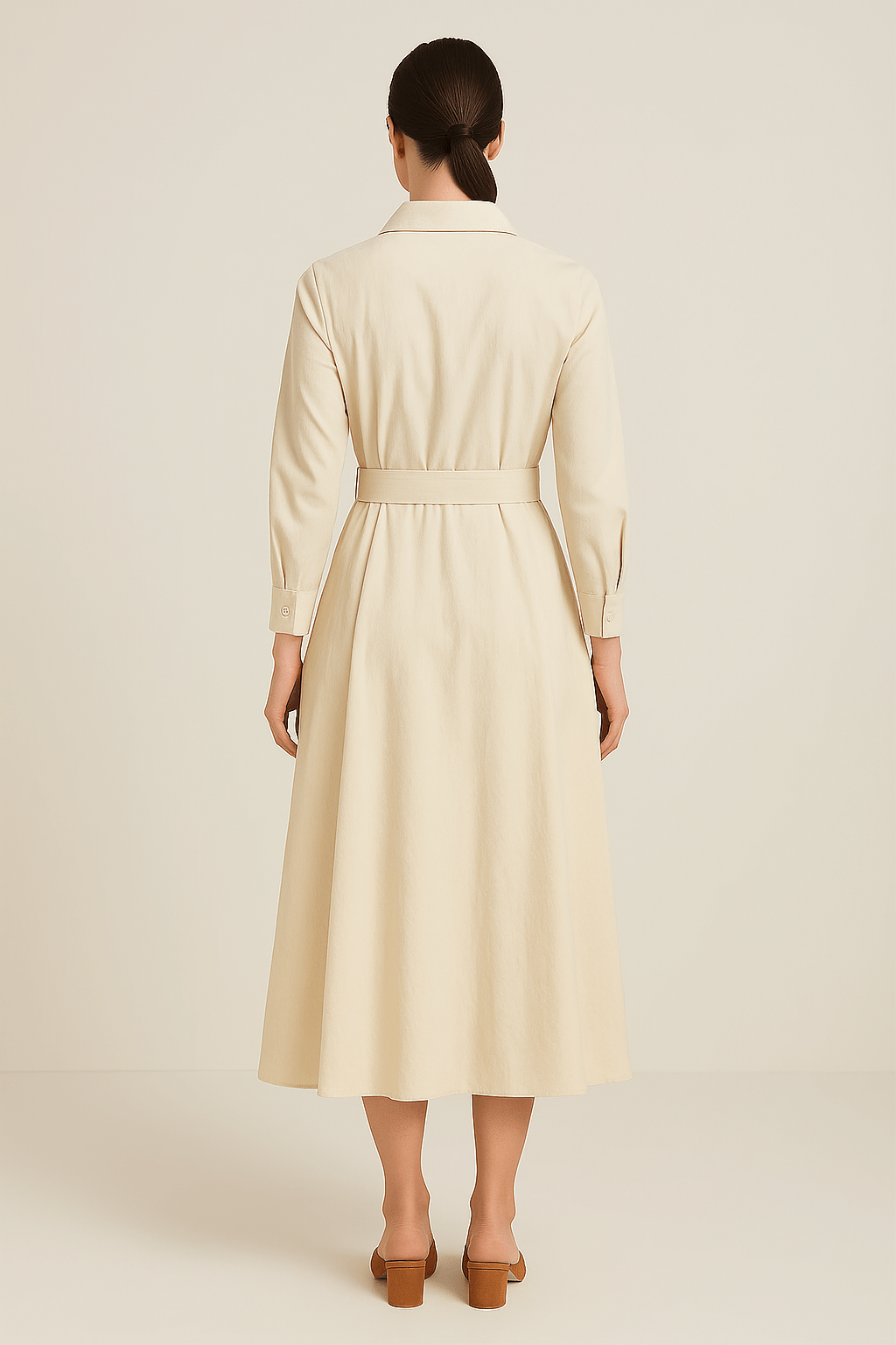 Women's Cotton Shirt Dress