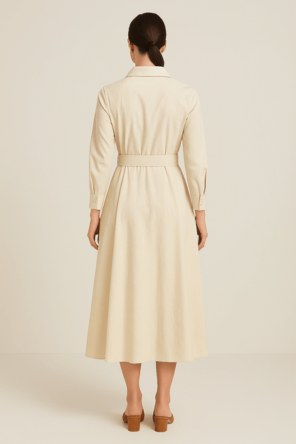 Women's Cotton Shirt Dress