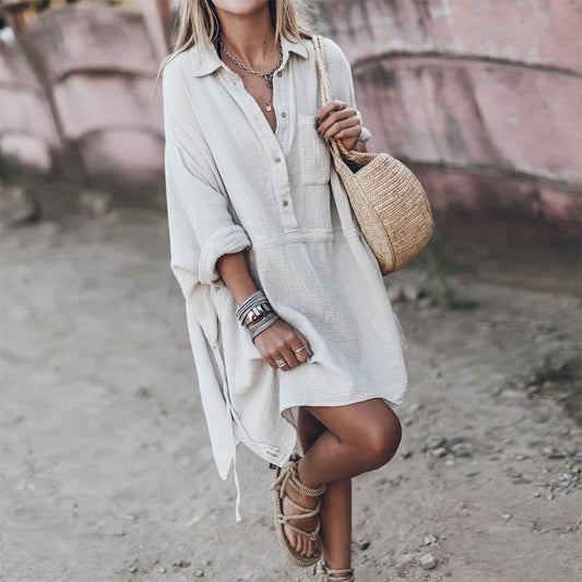 Comfortable Casual Summer Sundress for Women - OutfitLondon