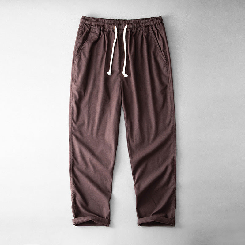 Comfortable Fit Joggers with Elastic Waistband