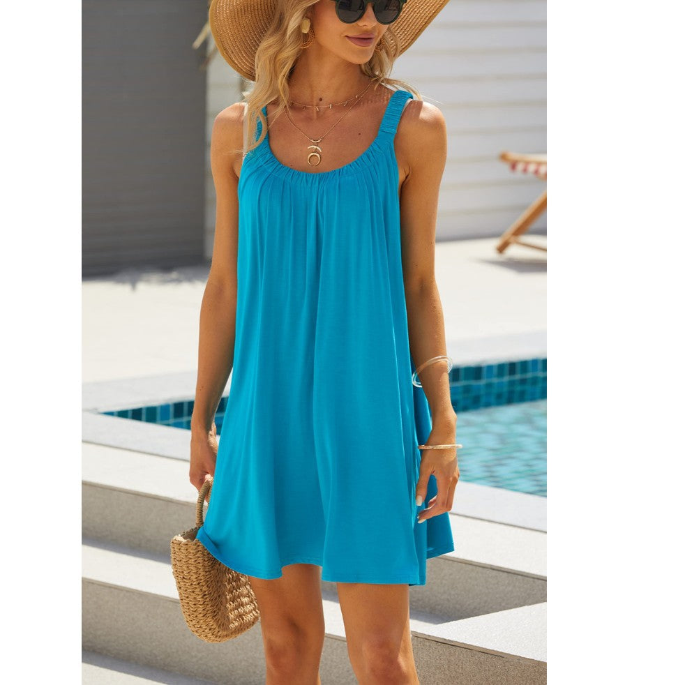 Chic Little Black Summer Dress - OutfitLondon