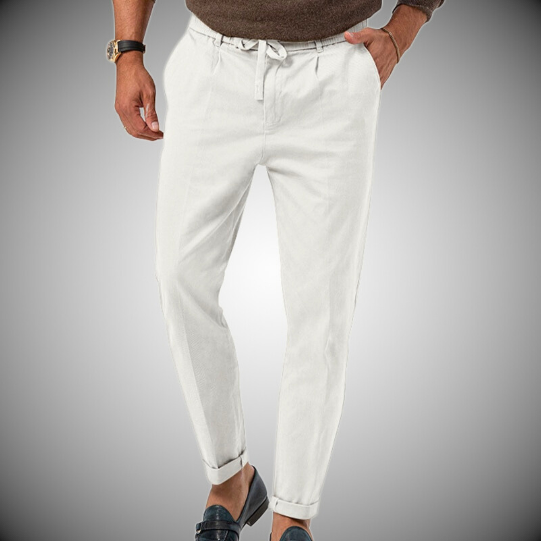Comfortable Loose Fit Mens Summer Trousers