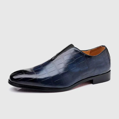 Men's Leather Slip On Dress Shoes