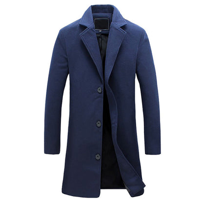 Men's Winter Trench Coat