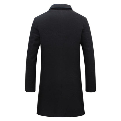 Men's Winter Trench Coat