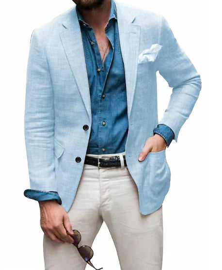 Classic Fit Men's Summer Blazer - OutfitLondon