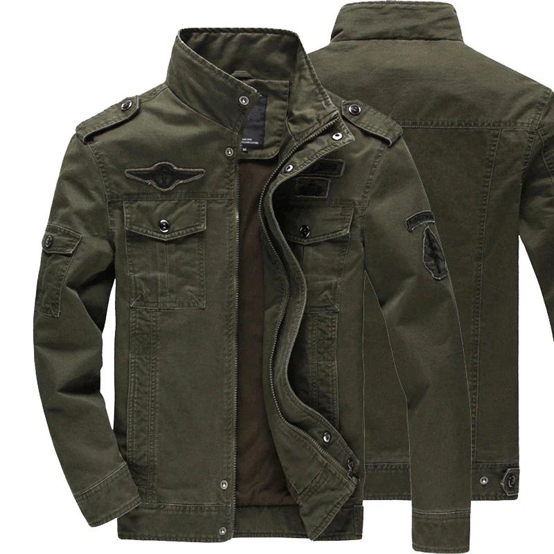 Men's Slim Water Resistant Fall Coat - OutfitLondon