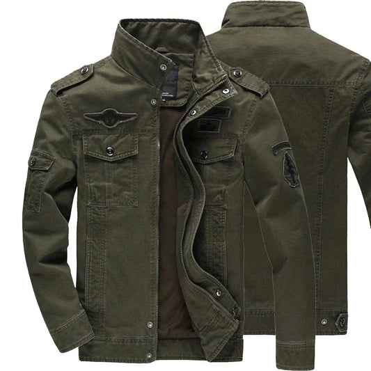 Men's Slim Water Resistant Fall Coat - OutfitLondon