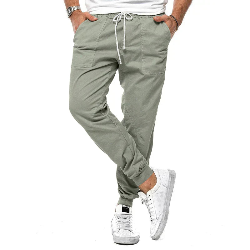Fashionable Mens Narrow Leg Pants - OutfitLondon