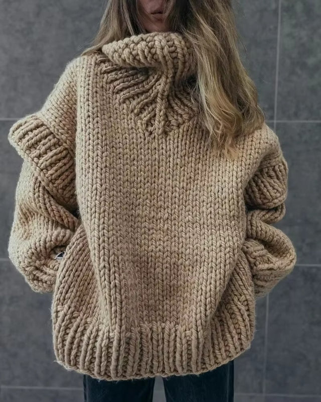 Cozy Large Women's Winter Sweater