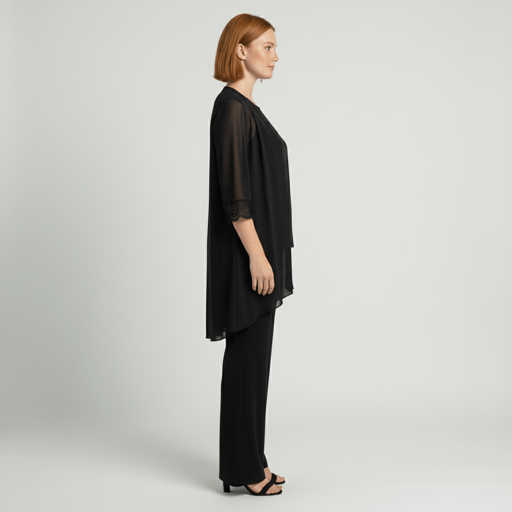 Women's Soft Two Piece Lounge Set Cardigan and Wide Leg Pants