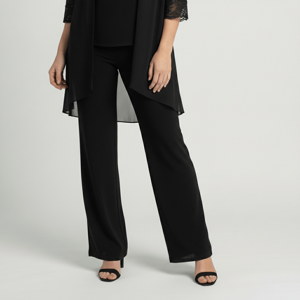 Women's Soft Two Piece Lounge Set Cardigan and Wide Leg Pants