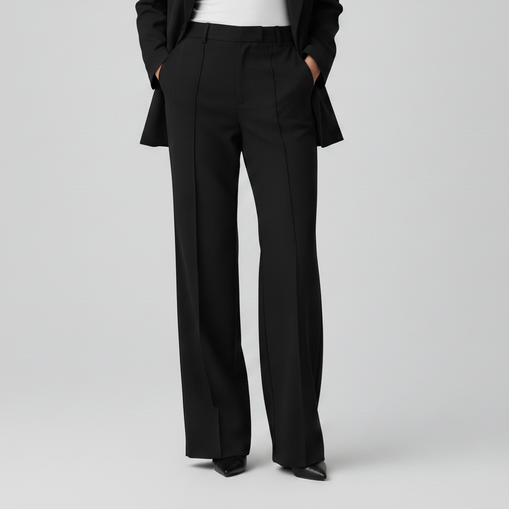 Relaxed Fit Blazer and Trousers Set