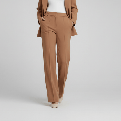 Relaxed Fit Blazer and Trousers Set