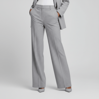 Relaxed Fit Blazer and Trousers Set
