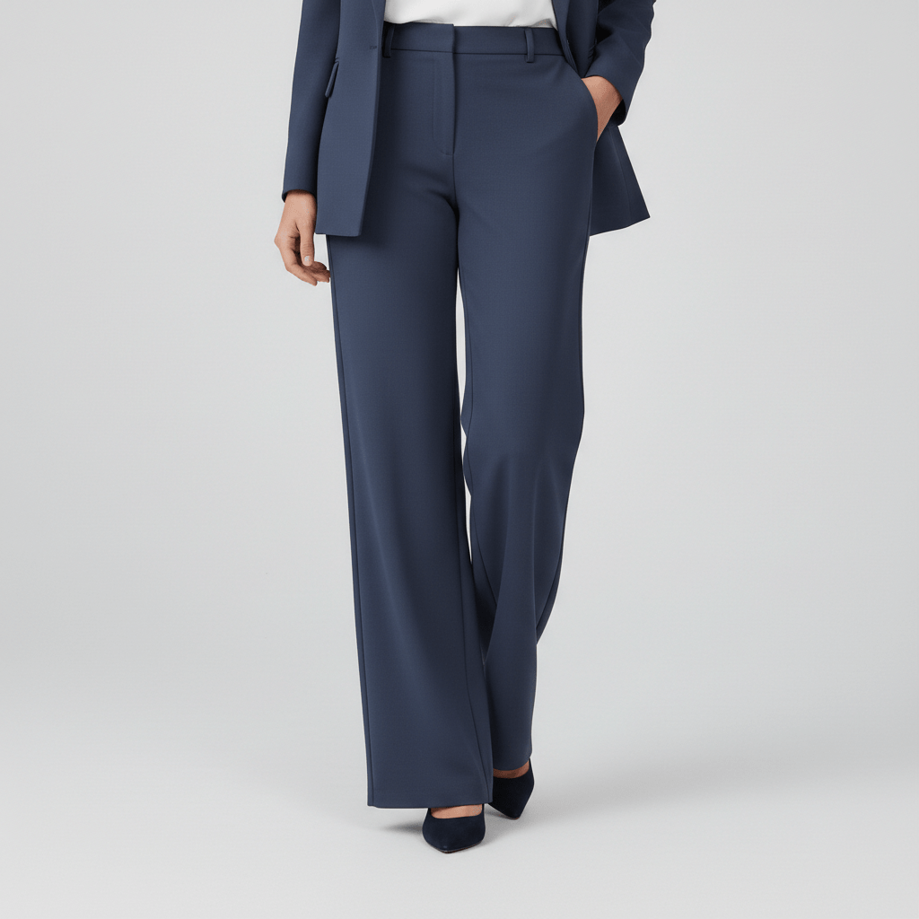Relaxed Fit Blazer and Trousers Set