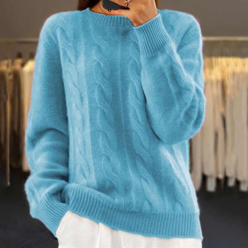 Cozy Fleece Crew Neck Jumper