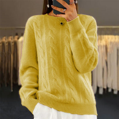 Cozy Fleece Crew Neck Jumper