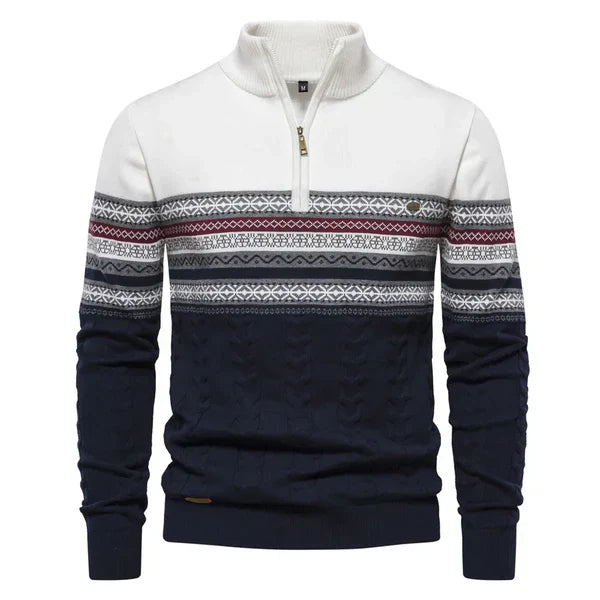 Classic Comfortable Fass Pullover Sweater - OutfitLondon