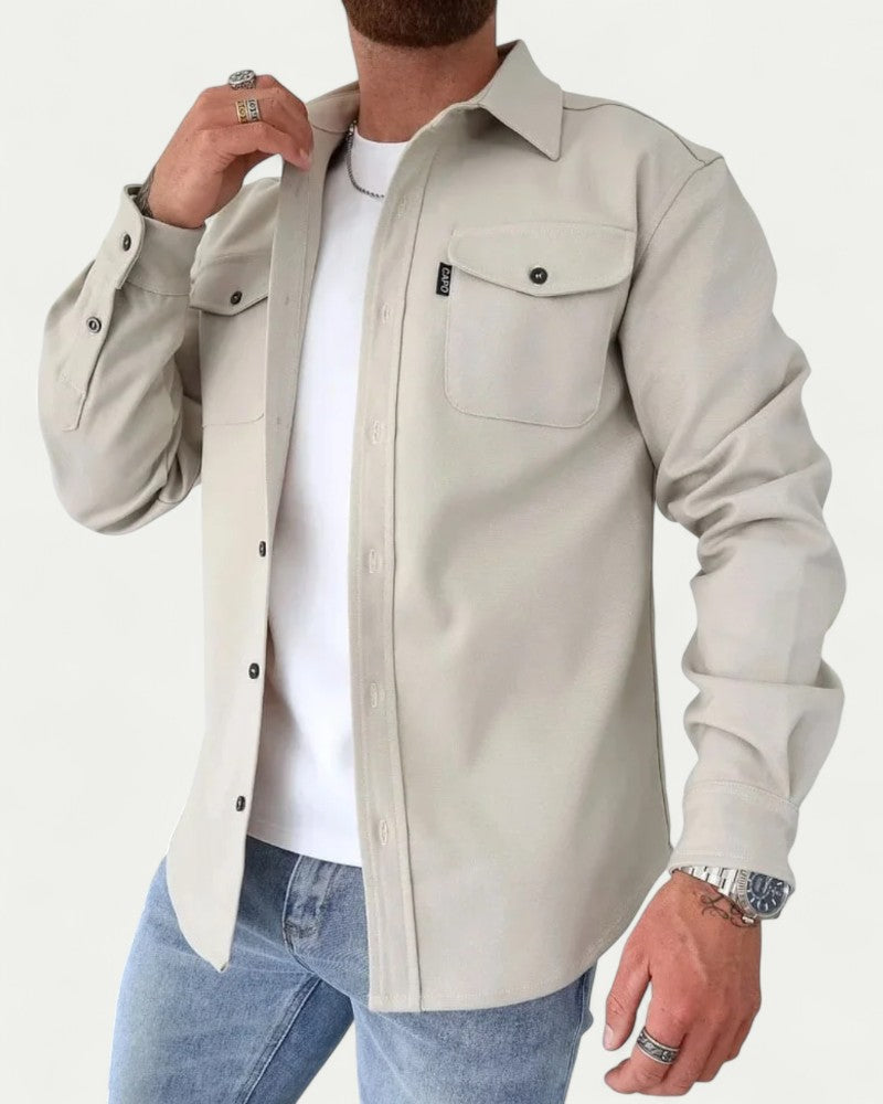 Slim Fit Casual Button Shirt