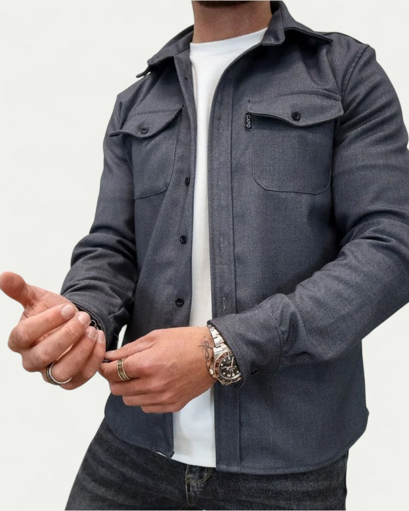 Slim Fit Casual Button Shirt