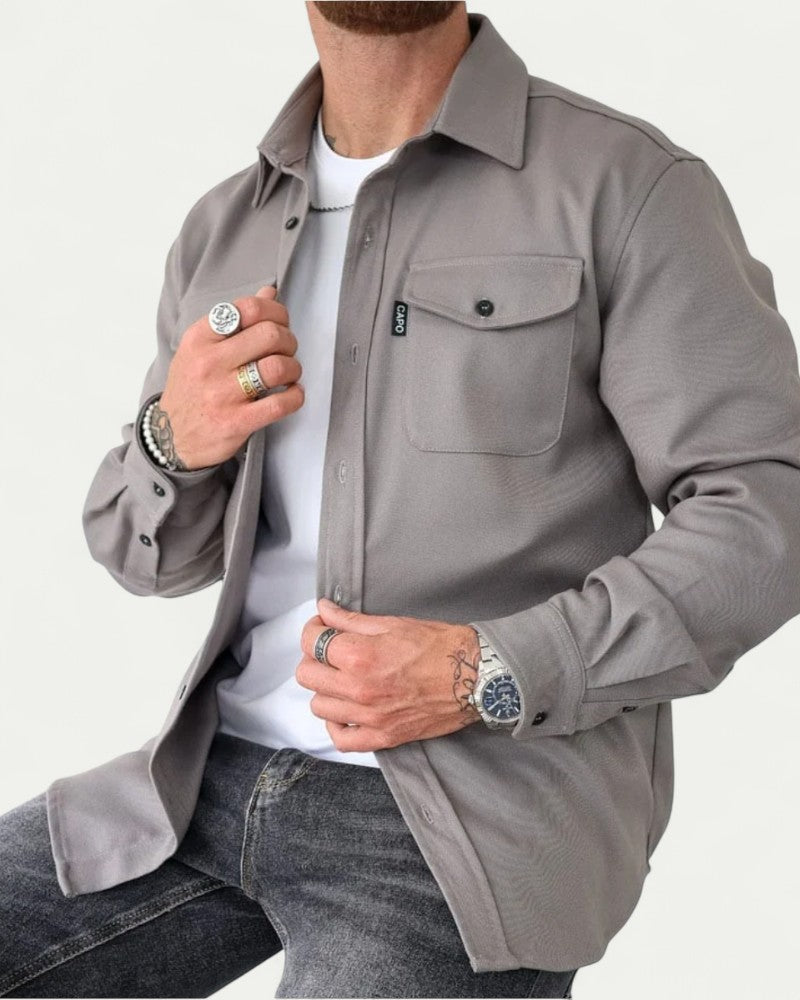 Men's Classic Long Sleeve Button Down Shirt