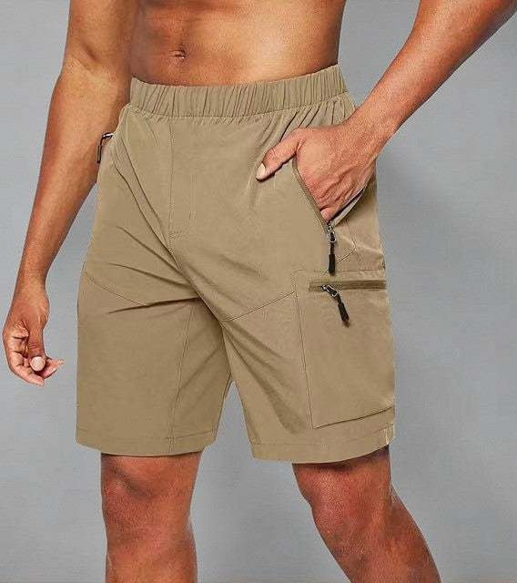 Fast Drying Running Shorts with Secure Zip Pockets