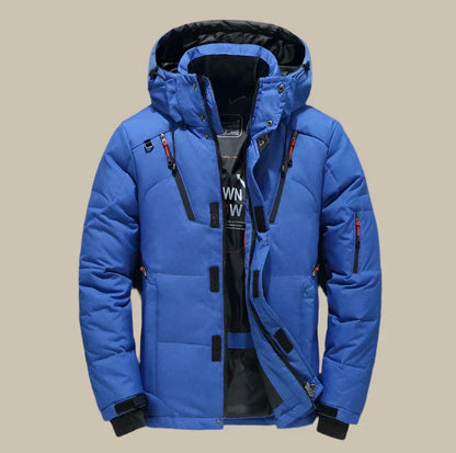 Thermal Insulated Padded Hooded Winter Coat