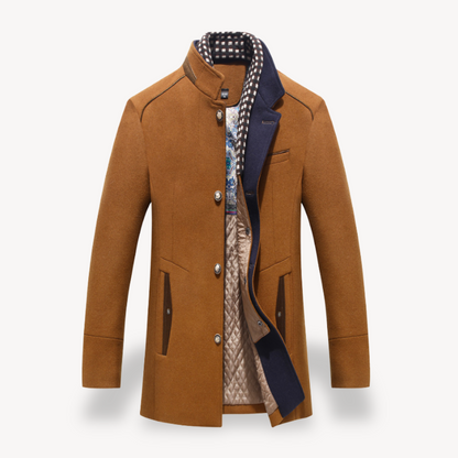 Luxury Men's Cashmere Coat - OutfitLondon
