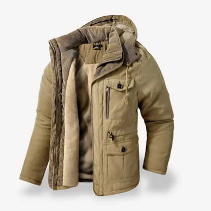 Warm Waterproof Men's Ski Parka Coat