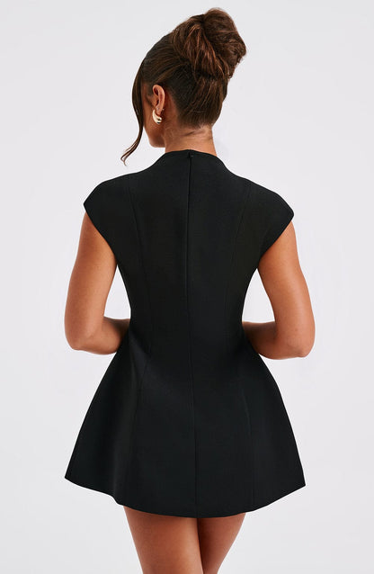 Kaira Dress | Elegant Mini Fit & Flare Dress