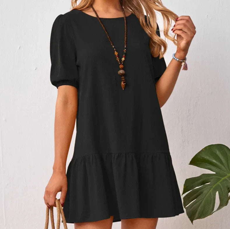 Relaxed Fit Casual Summer Dress - OutfitLondon