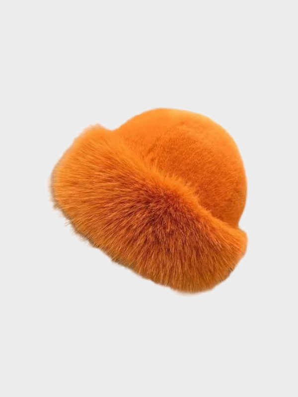 Warm Women's Faux Fur Beanie Hat