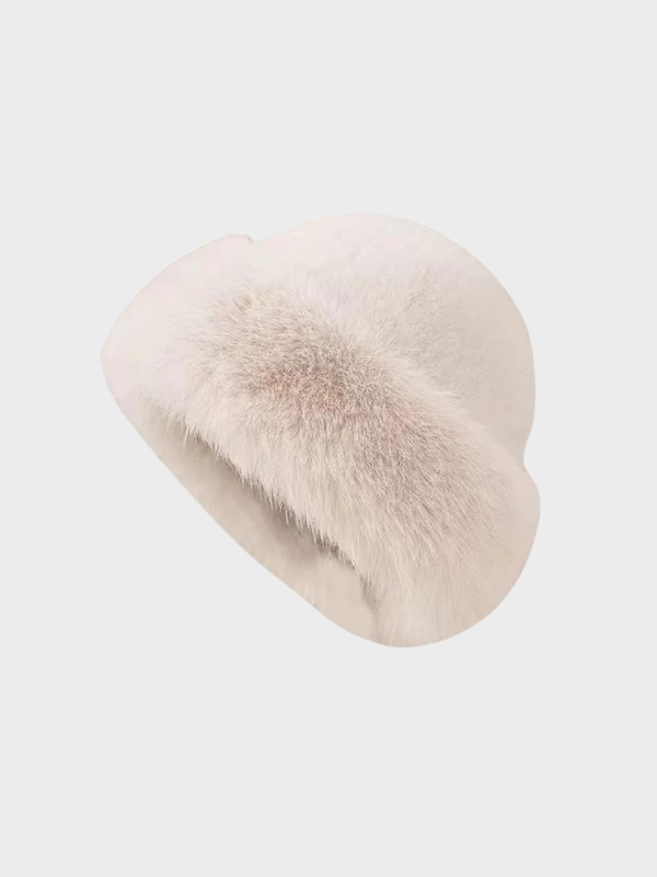 Warm Women's Faux Fur Beanie Hat