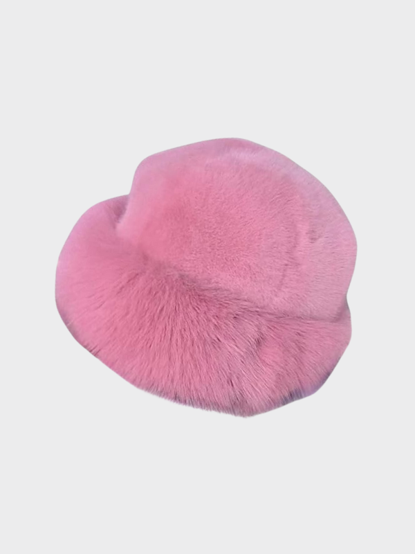 Warm Women's Faux Fur Beanie Hat