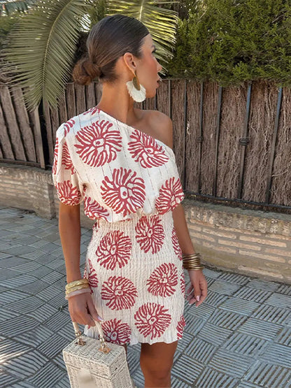 Chic Off Shoulder Sundress for Women - OutfitLondon
