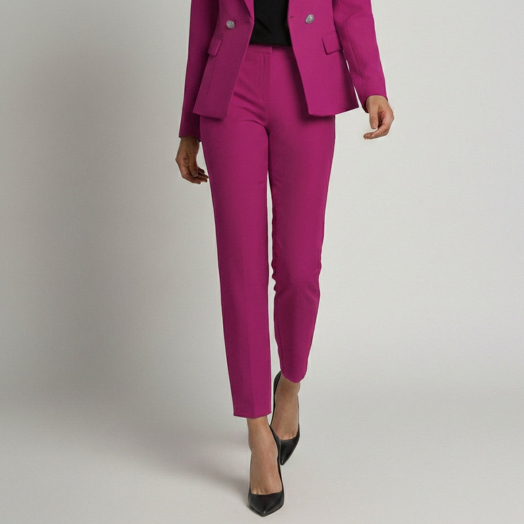 Women's 2 Piece Suit Tailored Blazer and Trousers