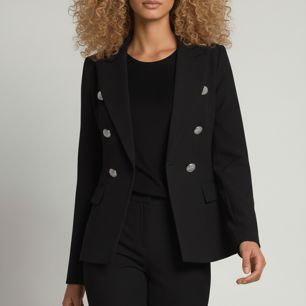 Women's 2 Piece Suit Tailored Blazer and Trousers