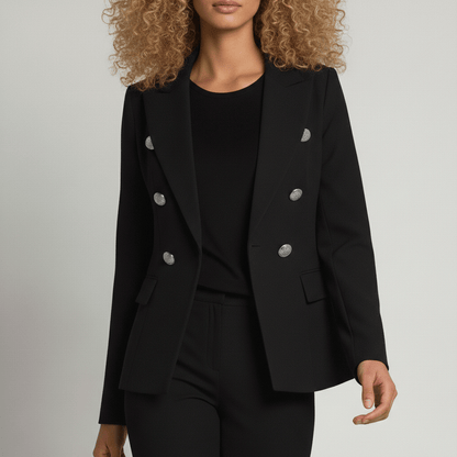 Women's 2 Piece Suit Tailored Blazer and Trousers