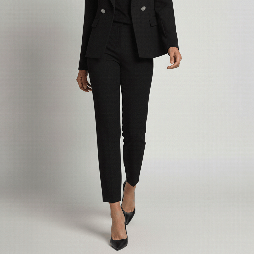 Women's 2 Piece Suit Tailored Blazer and Trousers