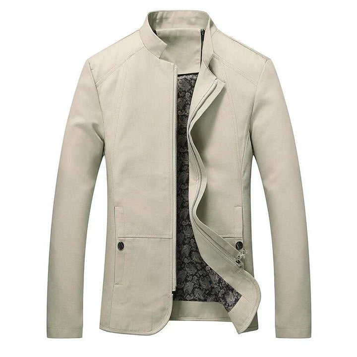 Slim Fit Waterproof Windbreaker Coat - OutfitLondon