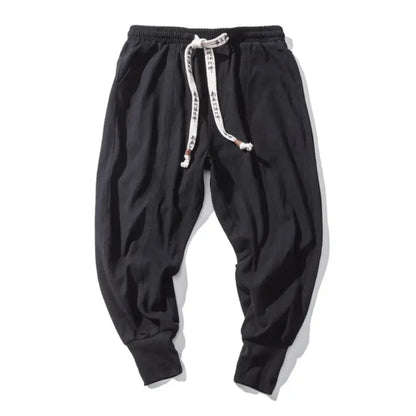 Men's Cotton Blend Drop Crotch Pants