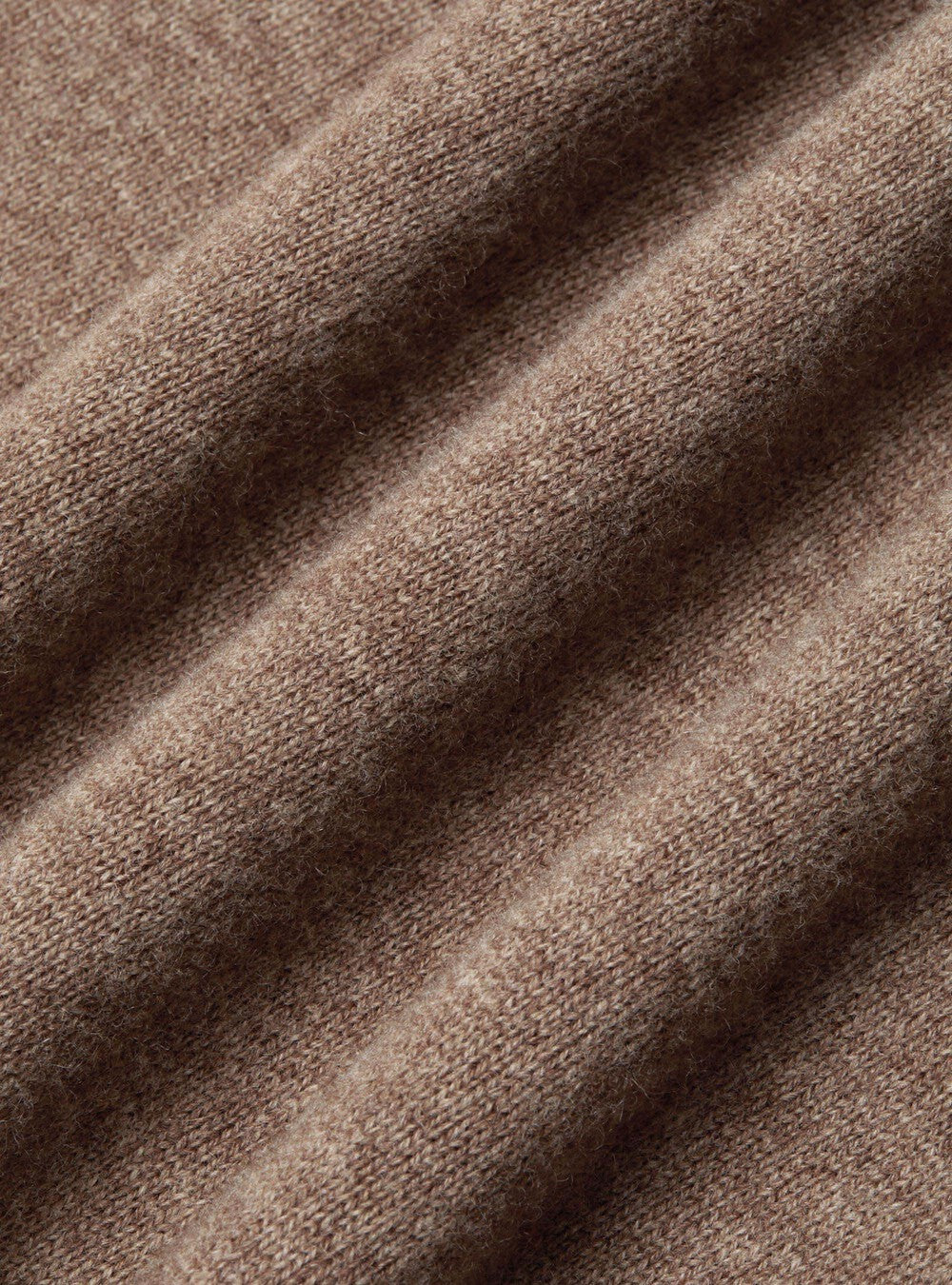 Regular Fit Beige Crew Neck Sweater Men