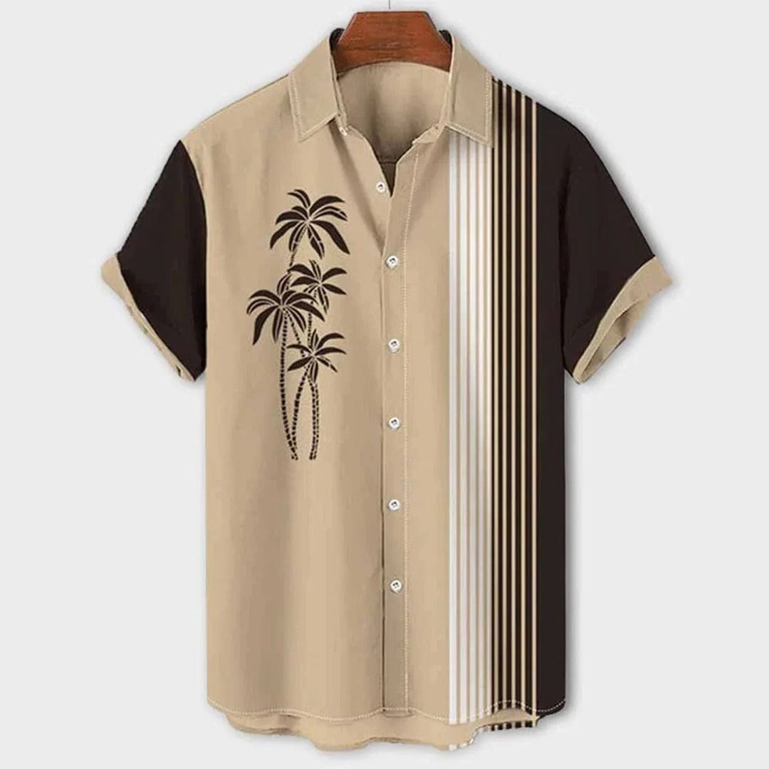 Colorful Hawaiian Style Mens Polo Shirt - OutfitLondon