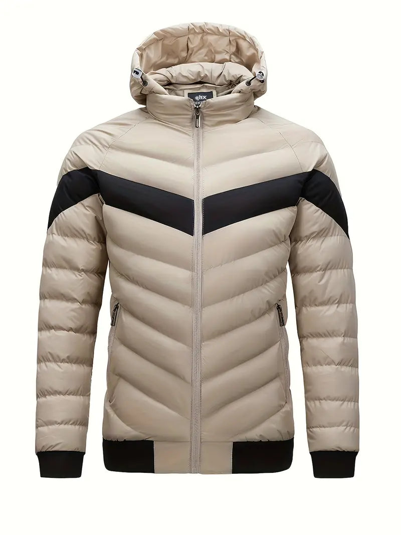 Men's Warm Insulated Waterproof Winter Coat - OutfitLondon