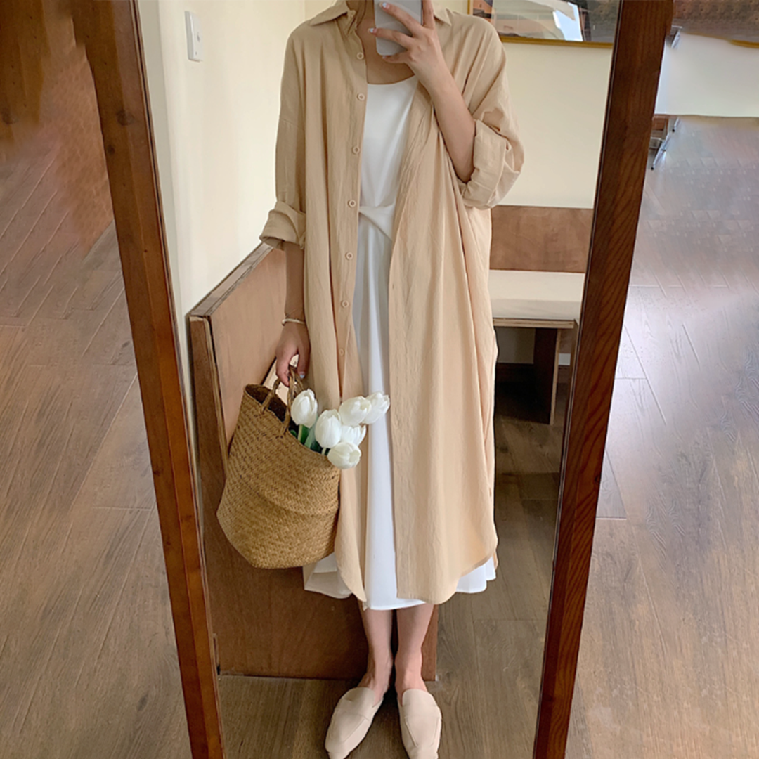 Loose Fit Casual Summer Dress for Ladies - OutfitLondon